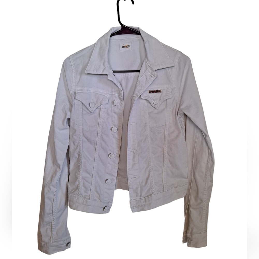 Hudson white Jean jacket